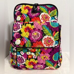 Vera Bradley large backpack flora purple